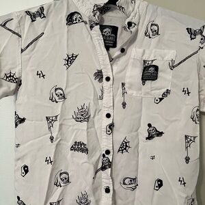 Men's White Graphic Shirt